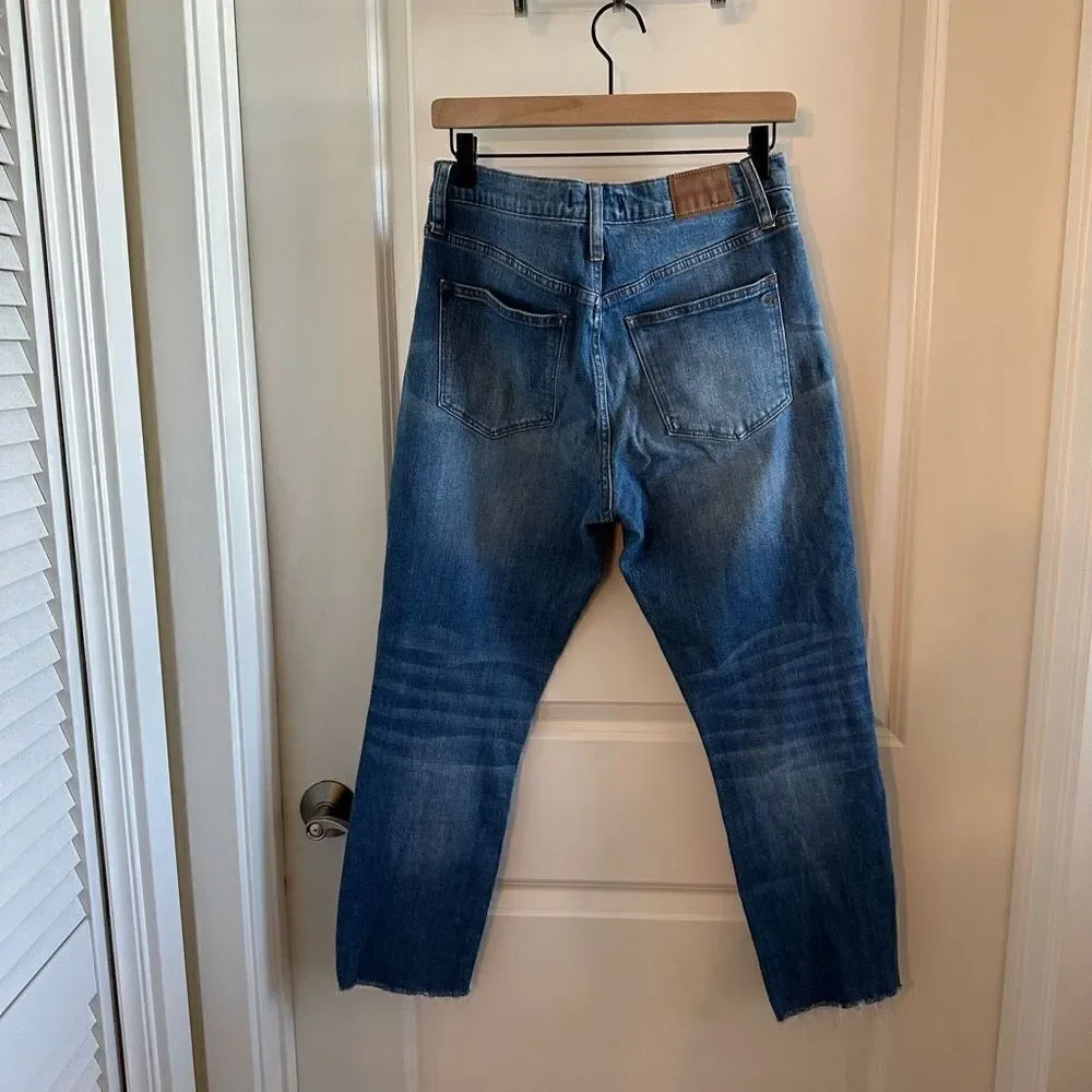 Madewell High Rise Slim Boyjean